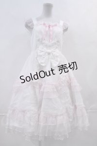 Angelic Pretty  / トッピングハートジャンパースカート I-23-08-26-021i-1-OP-AP-L-HD-ZI-R
