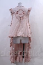 画像2: PINK HOUSE  / テディワッペン付きエプロンドレス I-23-08-29-034i-1-OP-LO-L-HD-ZI-R (2)