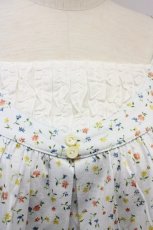 画像5: P Blue  / 小花柄チュニックトップス I-23-8-30-4061-LO-TO-HD-ZT130 (5)