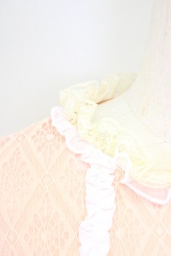 画像3: Swankiss  / 縦フリル&レース長袖トップス I-23-09-03-4009-1-TO-LO-L-HD-ZT074