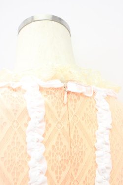 画像10: Swankiss  / 縦フリル&レース長袖トップス I-23-09-03-4009-1-TO-LO-L-HD-ZT074