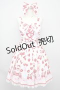 Angelic Pretty  / Lyrical Bunny Parlorジャンパースカートセット I-23-09-03-4037i-1-OP-AP-L-HD-ZT-R