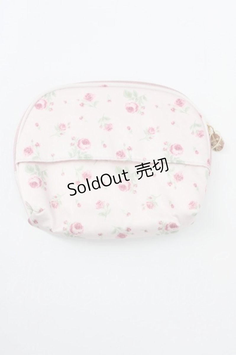 画像2: 【SALE】Maison de FLEUR  / ピンクマニアローズティッシュケース I-23-09-03-4057-1-ZA-LO-L-HD-ZT087 (2)