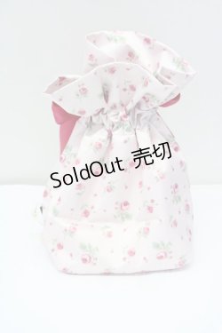 画像2: 【SALE】Maison de FLEUR  / ピンクマニアローズビッグリボンポーチ I-23-09-03-4058-1-ZA-LO-L-HD-ZT087