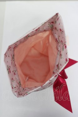 画像3: Maison de FLEUR  / ピンクマニアローズビッグリボンポーチ I-23-09-03-4058-1-ZA-LO-L-HD-ZT087