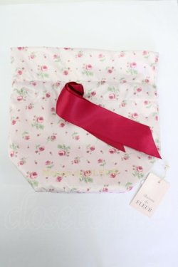 画像4: Maison de FLEUR  / ピンクマニアローズビッグリボンポーチ I-23-09-03-4058-1-ZA-LO-L-HD-ZT087