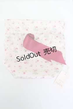 画像4: 【SALE】Maison de FLEUR  / ピンクマニアローズビッグリボンポーチ I-23-09-03-4058-1-ZA-LO-L-HD-ZT087