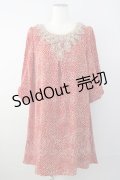 【SALE】axes femme NOSTALGIE  / ハート総柄ワンピース I-23-09-04-4038-1-OP-AX-L-HD-ZT023