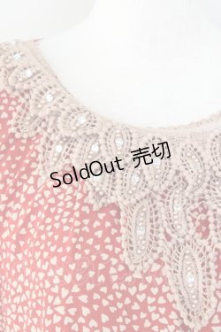 画像3: 【SALE】axes femme NOSTALGIE  / ハート総柄ワンピース I-23-09-04-4038-1-OP-AX-L-HD-ZT023