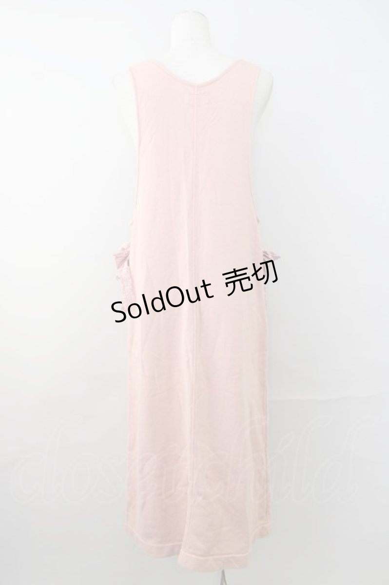 画像2: 【SALE】PINK HOUSE  / ギンガムチェックロゴ&サイドリボンジャンスカ I-23-09-04-4040-1-OP-LO-L-HD-ZT025 (2)