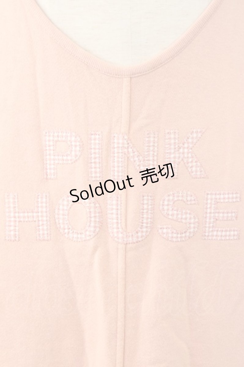 画像4: 【SALE】PINK HOUSE  / ギンガムチェックロゴ&サイドリボンジャンスカ I-23-09-04-4040-1-OP-LO-L-HD-ZT025 (4)