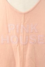 画像4: 【SALE】PINK HOUSE  / ギンガムチェックロゴ&サイドリボンジャンスカ I-23-09-04-4040-1-OP-LO-L-HD-ZT025 (4)