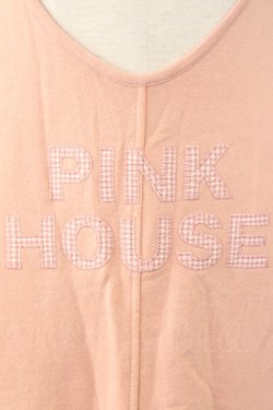 画像4: PINK HOUSE  / ギンガムチェックロゴ&サイドリボンジャンスカ I-23-09-04-4040-1-OP-LO-L-HD-ZT025
