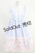 Angelic Pretty  / MELODY TOYSハイウエストジャンパースカート H-23-09-05-002h-1-OP-AP-L-NS-ZH-R