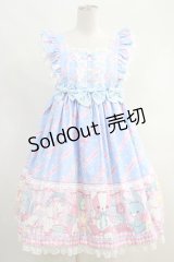 Angelic Pretty  / MELODY TOYSハイウエストジャンパースカート H-23-09-05-002h-1-OP-AP-L-NS-ZH-R