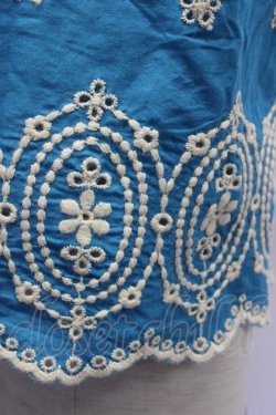 画像5: GOTHPUNKその他(買取対象外)  / 裾刺繍スカラップ半袖トップス I-23-09-05-4007-1-TO-GO-G-HD-ZT031