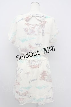 画像2: axes femme NOSTALGIE  / ハワイアンプリントワンピース I-23-09-05-4015-1-OP-AX-L-HD-ZT031