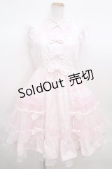 Angelic Pretty  / Candyストライプリボンワンピース Y-23-09-05-073y-1-OP-AP-L-SZ-ZY-R