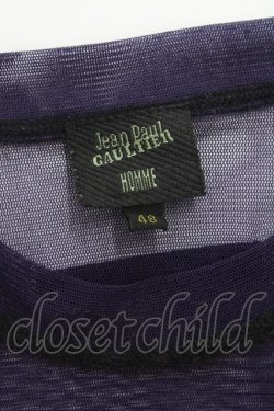 画像8: jean paul GAULTIER HOMME  / 英字パワーネットシースルートップス I-23-09-06-4028i-1-TO-PU-P-HD-ZS