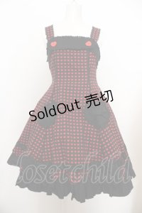 Angelic Pretty / ドキドキハートジャンパースカート O-23-09-08-008o-1-OP-AP-L-IG-OS