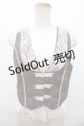 axes femme  / レース取外ナポレオンベスト Y-23-09-08-040y-1-TO-AX-L-SZ-ZT019