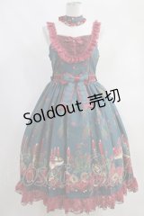 metamorphose  / Rosy Gem〜魅惑のりんご〜ジャンパースカート＆チョーカー H-23-09-10-1003h-1-OP-ME-L-NS-ZH