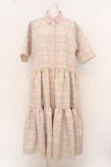 Q-pot. / スワンレイクケーキシャツドレス O-23-09-12-012-1-OP-QP-L-OA-OS