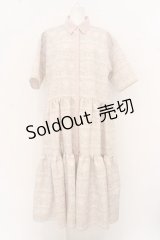 Q-pot. / スワンレイクケーキシャツドレス O-23-09-12-012-1-OP-QP-L-OA-OS