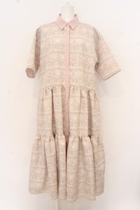 Q-pot. / スワンレイクケーキシャツドレス O-23-09-12-012-1-OP-QP-L-OA-OS