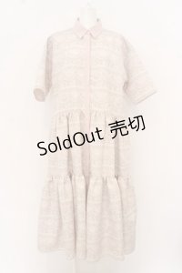 Q-pot. / スワンレイクケーキシャツドレス O-23-09-12-012-1-OP-QP-L-OA-OS