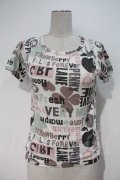 Jane Marple  / ブリティッシュロゴTシャツ I-23-09-13-075i-1-TO-JM-L-HD-ZI