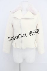 Emily Temple cute  / ファー付きライダースジャケット I-23-09-15-4037i-1-JA-ET-L-HD-ZT-C050