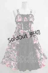 BABY,THE STARS SHINE BRIGHT  / シュガーブーケ〜永遠の乙女の憧れ〜柄ジャンパースカートIII H-23-09-24-1002h-1-OP-BA-L-NS-ZH-R