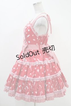 画像2: Angelic Pretty  / MIRACLE CANDY 3段フリルジャンパースカート H-23-09-24-004h-1-OP-AP-L-NS-ZH