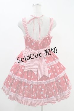 画像3: Angelic Pretty  / MIRACLE CANDY 3段フリルジャンパースカート H-23-09-24-004h-1-OP-AP-L-NS-ZH