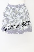 【SALE】axes femme  / 花柄フレアキュロット Y-23-09-24-4045-1-PA-AX-L-SZ-ZT016