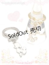 【新品】プードルちゃんドロップリング（ring）シルバー RG_067_B25