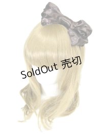 【新品】サテンリボンカチューシャ HA_042_B130【通信販売専用商品】