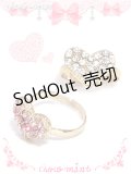 【新品】キラキラハートリング （ring）クリア RG_053_B31【通信販売専用商品】