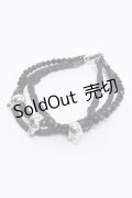 【新品】 ドクロオニキスブレスレット BR_010_B130【通信販売専用商品】