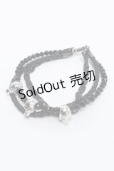 【新品】 ドクロオニキスブレスレット BR_010_B130【通信販売専用商品】