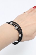 画像3: 【新品】 ドクロオニキスブレスレット BR_010_B130【通信販売専用商品】 (3)