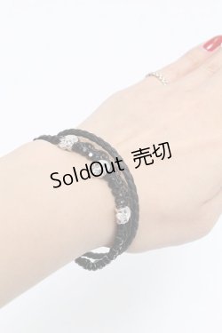 画像3: 【新品】 ドクロオニキスブレスレット BR_010_B130【通信販売専用商品】