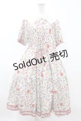 PINK HOUSE  / キャットチェリードロッププリントワンピース H-23-10-04-1031-NS-ZH