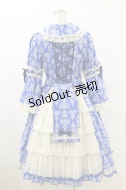 画像2: metamorphose  / Romantic Damask姫袖ワンピース H-23-10-11-095-KB-ZH