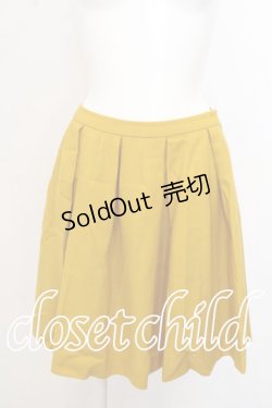 画像1: 【SALE】Jane Marple Dans Le Saｌon / プレーンフレアースカート O-23-09-16-035-IG-ZT349