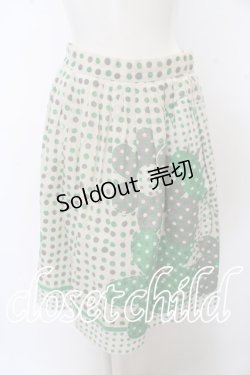 画像1: Jane Marple / ドットデイジースカート O-23-09-16-064-IG-ZT350
