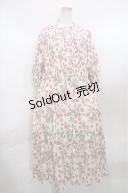 画像1: Jane Marple / Strawberry gardenティアードドレス Y-23-09-17-092-SZ-ZY