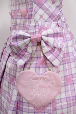 画像3: Angelic Pretty / Sprinkle Heart Tartanジャンパースカート Y-23-09-17-119-SZ-ZS