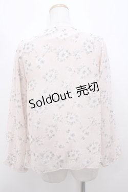 画像2: axes femme / TS花柄シフォントップス Y-23-09-20-114-SZ-ZI